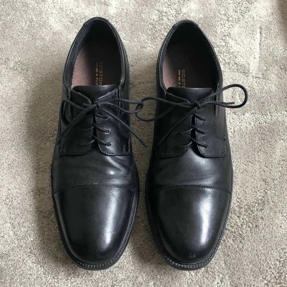 Bostonian Flexlite Clarks Bardwell Limit Wide Shoe - Picture 3 of 11